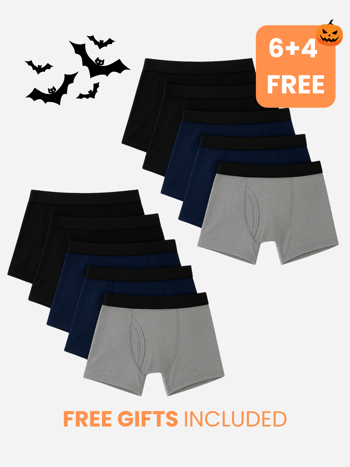 Ben’s Signature Leak-Proof Boxers (6+4 FREE)