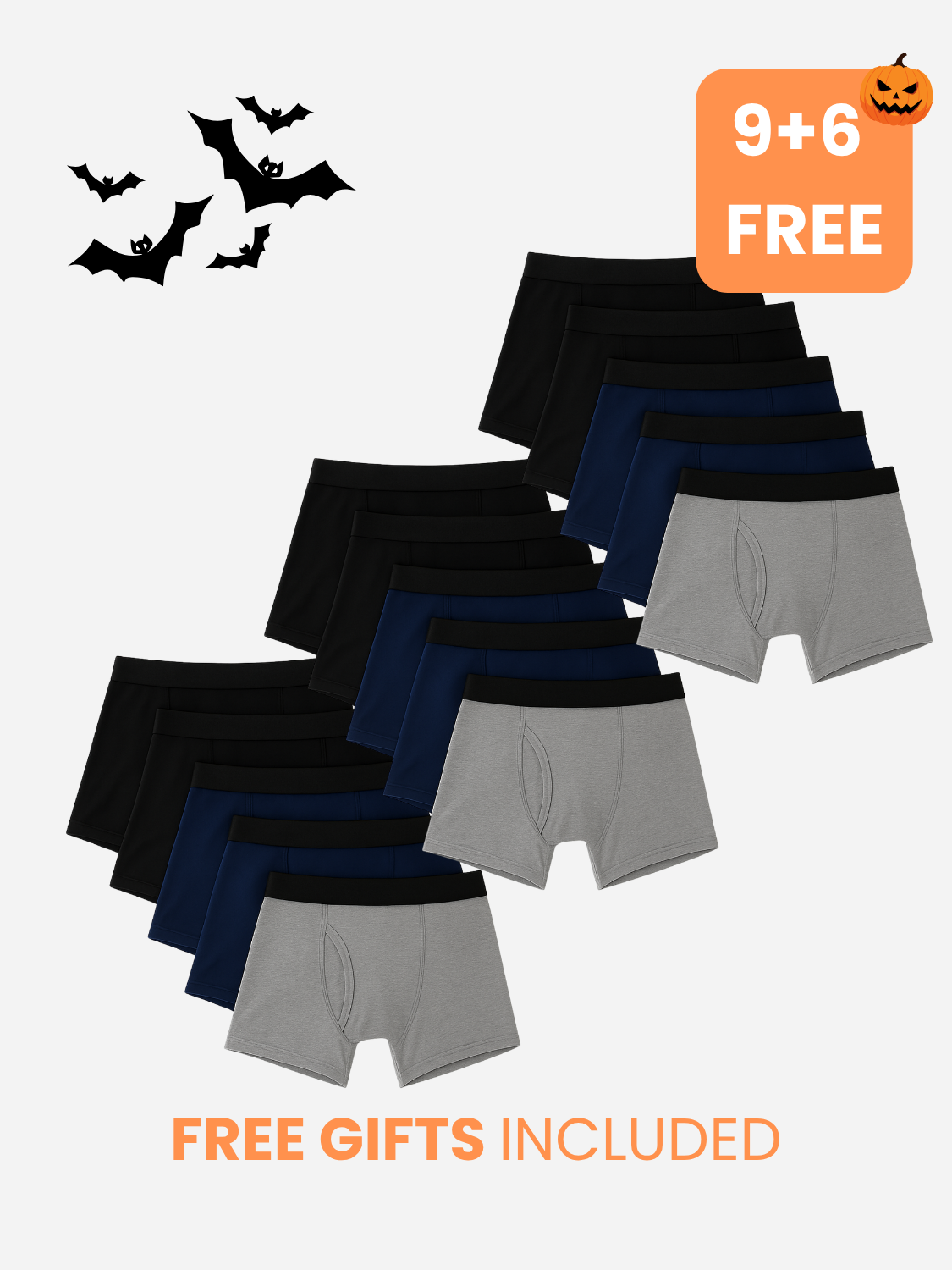 Ben’s Signature Leak-Proof Boxers (9+6 FREE)